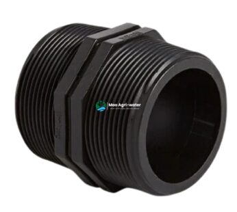 PP Threads Hexagon Nipples(Male To Male）